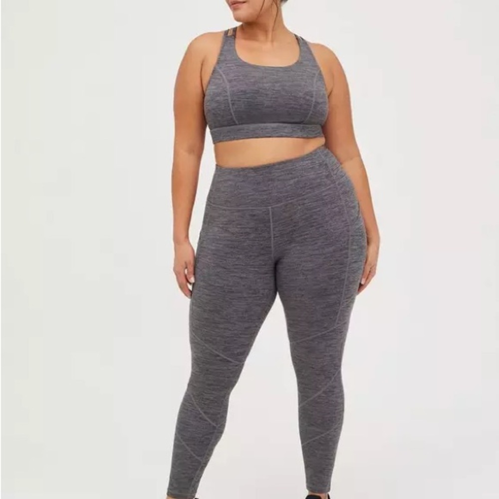 Torrid Full Length Seam Detail Active Legging